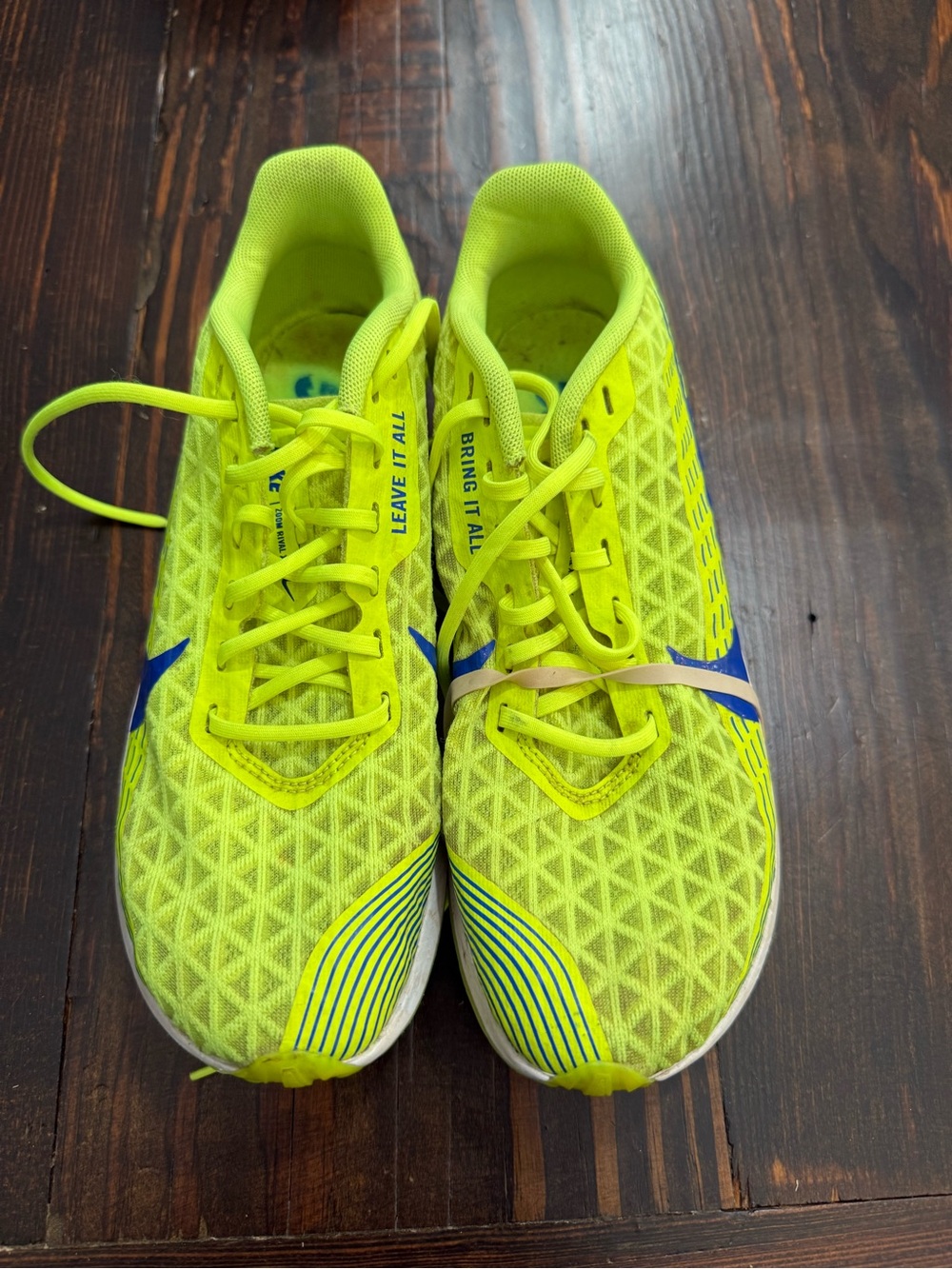 Nike Zoom Rival XC 5 Racing Spikes Volt Blue AJ0851-700 Men’s 6 Women’s 7.5